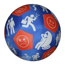 Bold med tegninger af flelser