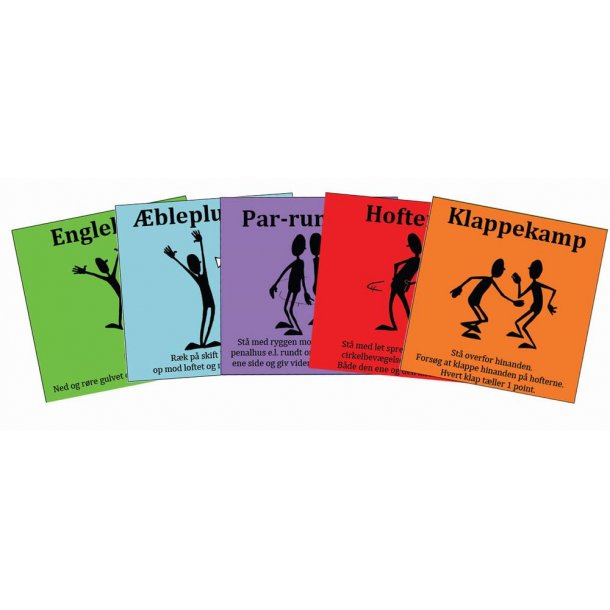 Bevgelseskort - sider til stor lommeterning