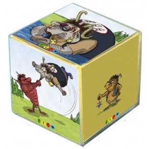 De tre Trolde Rolle og helt omvendt, sider til lommeterninger