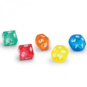 10-sidet dobbeltterning, 5 stk 