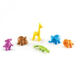 Vilde dyr - gummifigurer