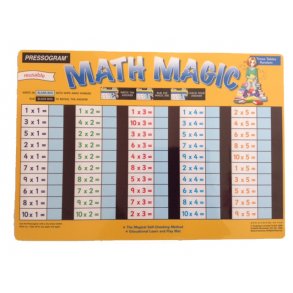 Magisk Pressogram -Gangetabeller tilfldig - m/pen