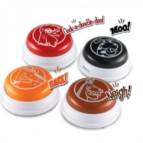 Quiz buzzere med dyrelyde