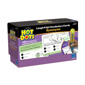 Hot Dots Laugh it Up! Vocabulary Cards - Synonyms