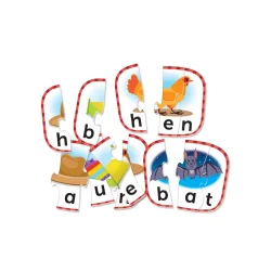 3 Letter Word Puzzle Cards 