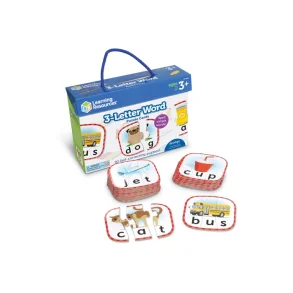 3 Letter Word Puzzle Cards 
