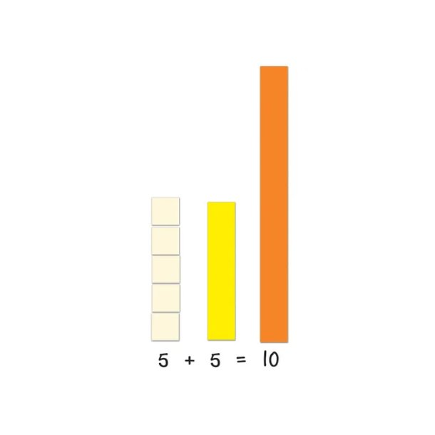 Cuisenaire-stnger, magnetiske