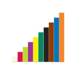 Cuisenaire-stnger, magnetiske