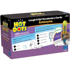 Hot Dots Laugh it Up! Vocabulary Cards - Antonymes