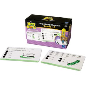 Hot Dots Laugh it Up! Spelling Cards grades 1-3