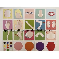 Billedkort til begyndersprogundervisningen - st 1 eller st 2