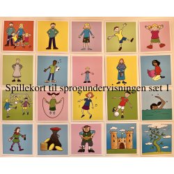 Billedkort til begyndersprogundervisningen - st 1 eller st 2