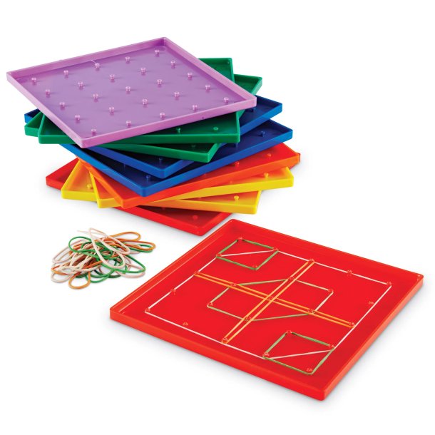 Smbrtter - Geoboards 10 stk.