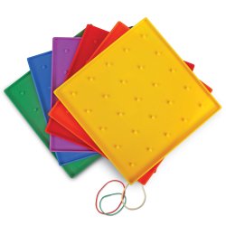Smbrtter - Geoboards 10 stk.